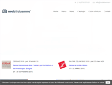 Tablet Screenshot of mobilduenne.it